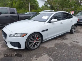 2018 Jaguar XF with VIN SAJBG4FV9JCY55697, listed as a IAAI auction lot 41406469 with 55,572 mi miles and . Bid and sale history available at DreamBid. Image 18.