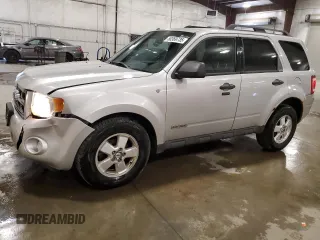 2008 Ford Escape XLT с VIN 1FMCU931X8KB50283, выставлен на аукционе Copart как лот 58369735 с пробегом 197 394 миль миль и Списание • Salvage title. История ставок и продаж доступна на DreamBid. Изображение 1.