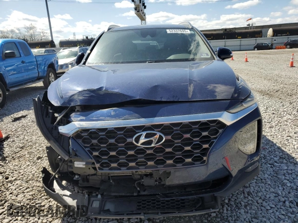 2019 Hyundai Santa Fe Limited with VIN 5NMS5CAD6KH108770, listed as a Copart auction lot 52337695 with 115,738 mi miles and Salvage Title. Bid and sale history available at carsss.com. Image 5.
