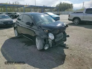 2015 FIAT 500 Pop with VIN 3C3CFFAR3FT508054, listed as a Copart auction lot 51841435 with 92,706 mi miles and Salvage title. Bid and sale history available at DreamBid. Image 14.
