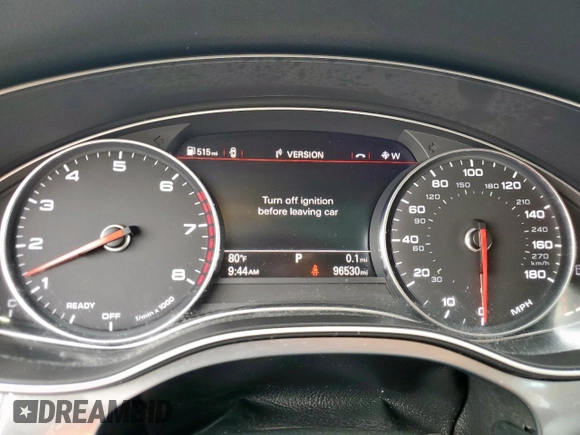2016 Audi A7 Premium Plus z VIN WAUWGAFC7GN118702, wystawiony jako Copart lot #56923415 z przebiegiem 96 530 mil mil oraz Szkoda całkowita • Salvage title. Historia ofert i sprzedaży dostępna na DreamBid. Obrazek 9.