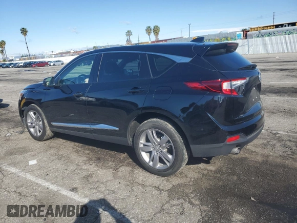 2021 Acura RDX w/Advance Package with VIN 5J8TC1H74ML015280, listed as a Copart auction lot 45579064 with 27,480 mi miles. Bid and sale history available at carsss.com. Image 2.