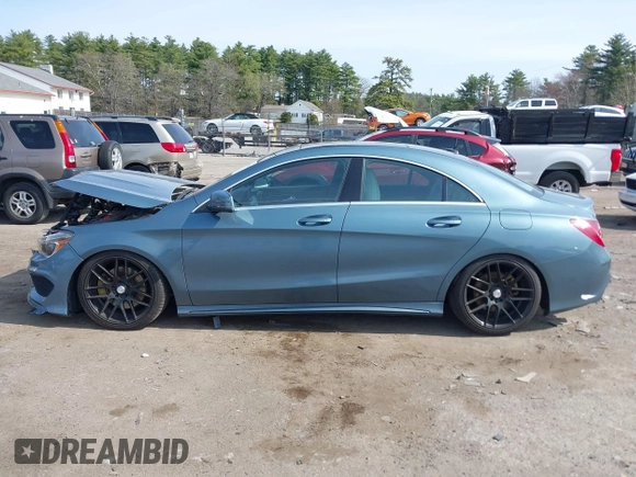 2014 Mercedes-Benz CLA 250 with VIN WDDSJ4EB9EN056350, listed as a IAAI auction lot 42076209 with 108,193 mi miles and . Bid and sale history available at DreamBid. Image 14.