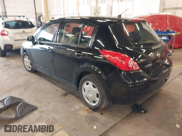 2009 Nissan Versa 1.8 S with VIN 3N1BC13E39L415491, listed as a IAAI auction lot 41614914 with 104,795 mi miles. Bid and sale history available at carsss.com. Image 3.
