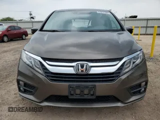 2018 Honda Odyssey EX with VIN 5FNRL6H5XJB069136, listed as a Copart auction lot 51873105 with 43,205 mi miles and Salvage title. Bid and sale history available at DreamBid. Image 5.