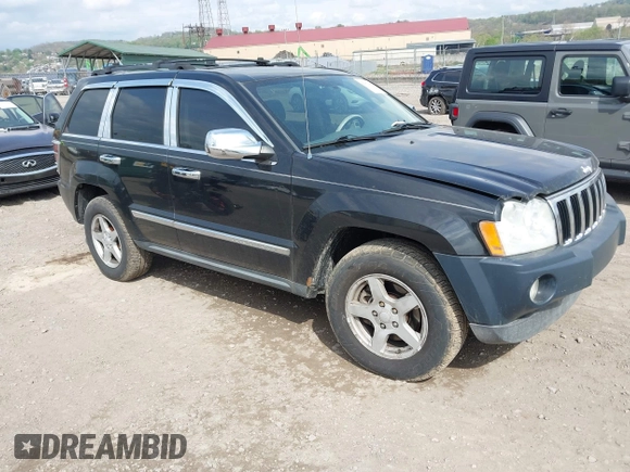 2007 Jeep Grand Cherokee Limited with VIN 1J8HR58257C539386, listed as a IAAI auction lot 42137469 with 139,541 mi miles. Bid and sale history available at carsss.com. Image 1.