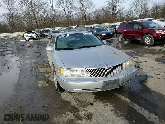 1998 Lincoln Continental with VIN 1LNFM97V0WY741632, listed as a Copart auction lot 42913755 with 192,451 mi miles and Salvage Title. Bid and sale history available at carsss.com. Image 10.