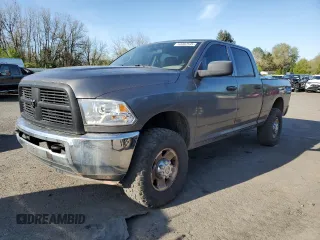 2010 Dodge Ram 2500 ST with VIN 3D7TT2CT1AG158226, listed as a Copart auction lot 53382535 with 170,772 mi miles and Salvage Title. Bid and sale history available at carsss.com. Image 1.
