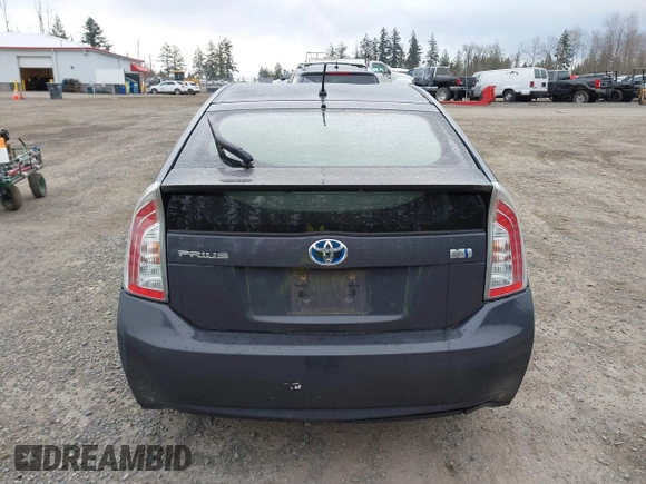 2012 Toyota Prius One with VIN JTDKN3DU5C1604697, listed as a IAAI auction lot 41830986 with 200,255 mi miles. Bid and sale history available at carsss.com. Image 16.