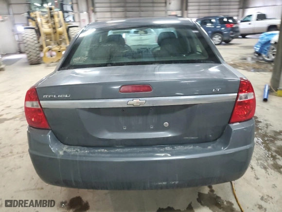 2007 Chevrolet Malibu LT w/1LT with VIN 1G1ZT58F57F306535, listed as a Copart auction lot 44981745 with 166,844 mi miles and Salvage Title. Bid and sale history available at carsss.com. Image 6.