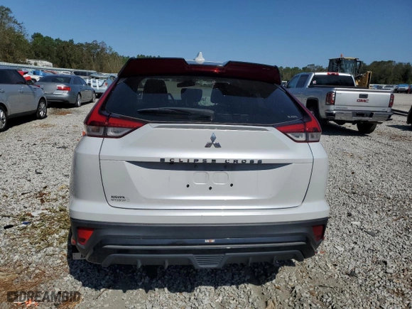 2023 Mitsubishi Eclipse Cross LE with VIN JA4ATVAA8PZ042898, listed as a Copart auction lot 75252854 with 27,850 mi miles and Salvage Title. Bid and sale history available at carsss.com. Image 6.