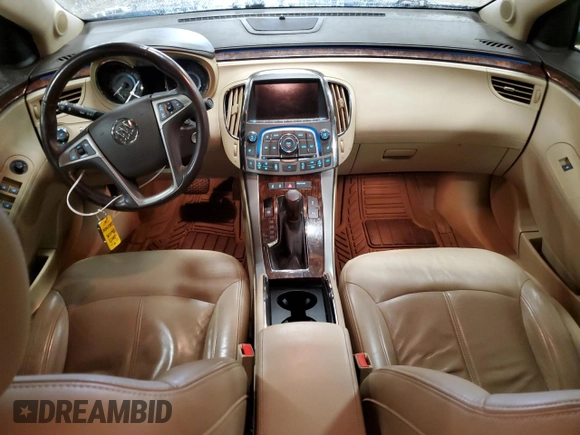 2013 Buick LaCrosse Leather with VIN 1G4GC5E34DF210556, listed as a Copart auction lot 51572845 with 127,555 mi miles and Clean Title. Bid and sale history available at carsss.com. Image 8.