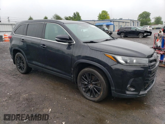 2019 Toyota Highlander SE z VIN 5TDJZRFH7KS577863, wystawiony jako Copart lot #58291535 z przebiegiem 50 981 mil mil oraz Czysty tytuł • Clean title. Historia ofert i sprzedaży dostępna na DreamBid. Obrazek 4.