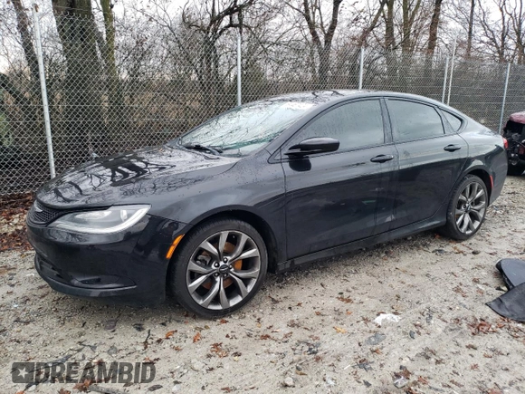 2016 Chrysler 200 S with VIN 1C3CCCBB8GN161749, listed as a Copart auction lot 49897745 with 187,612 mi miles and Non Repairable. Bid and sale history available at carsss.com. Image 1.