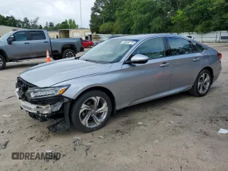 2019 Honda Accord EX-L with VIN 1HGCV1F50KA160255, listed as a Copart auction lot 58508775 with 15,069 mi miles and Salvage title. Bid and sale history available at DreamBid. Image 1.