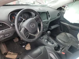 2019 Jeep Cherokee Limited with VIN 1C4PJMDX8KD218158, listed as a Copart auction lot 52881615 with 105,303 mi miles and Salvage Title. Bid and sale history available at DreamBid. Image 8.