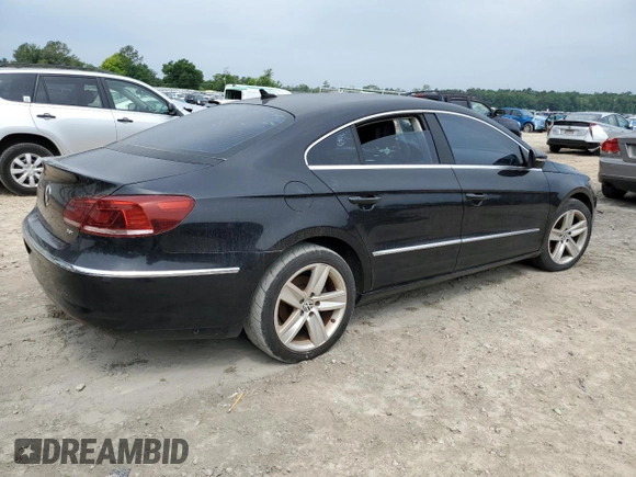 2015 Volkswagen CC Sport with VIN WVWBN7AN8FE821601, listed as a Copart auction lot 56053405 with Not Provided miles and Clean Title. Bid and sale history available at DreamBid. Image 3.