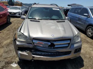 2007 Mercedes-Benz GL-Class with VIN 4JGBF71E97A195803, listed as a Copart auction lot 63149844 with 129,708 mi miles and Salvage Title. Bid and sale history available at carsss.com. Image 5.