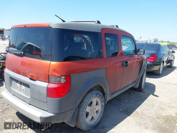 2003 Honda Element EX with VIN 5J6YH28563L051457, listed as a IAAI auction lot 41988907 with 155,286 mi miles and . Bid and sale history available at DreamBid. Image 4.