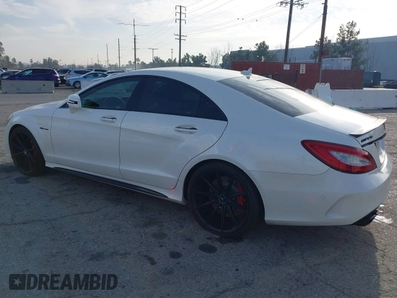 2015 Mercedes-Benz CLS-Class CLS 63 AMG S-Model with VIN WDDLJ7GB5FA134828, listed as a IAAI auction lot 41377844 with 79,219 mi miles. Bid and sale history available at carsss.com. Image 3.