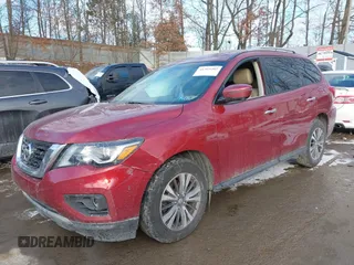 2017 Nissan Pathfinder SV with VIN 5N1DR2MMXHC904184, listed as a IAAI auction lot 41369202 with 85,427 mi miles. Bid and sale history available at carsss.com. Image 18.