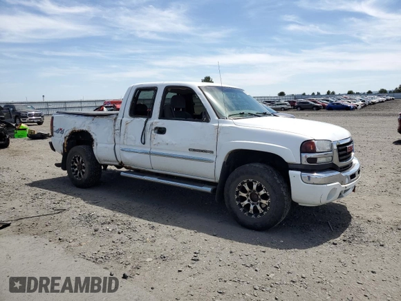 2007 GMC Sierra 2500HD SLE z VIN 1GTHK29U57E189157, wystawiony jako Copart lot #59955495 z przebiegiem 151 392 mil mil oraz Szkoda całkowita • Salvage title. Historia ofert i sprzedaży dostępna na DreamBid. Obrazek 4.