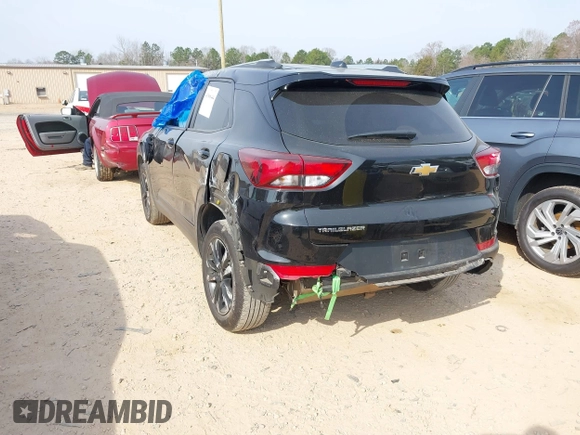 2023 Chevrolet TrailBlazer LT with VIN KL79MPS22PB096082, listed as a IAAI auction lot 41806444 with 43,923 mi miles and . Bid and sale history available at DreamBid. Image 3.