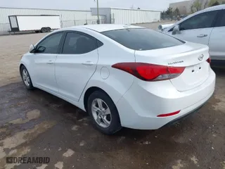 2015 Hyundai Elantra SE with VIN 5NPDH4AE4FH591540, listed as a IAAI auction lot 41822435 with 83,083 mi miles. Bid and sale history available at carsss.com. Image 3.