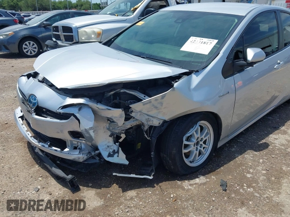 2022 Toyota Prius L Eco with VIN JTDKAMFU4N3170522, listed as a IAAI auction lot 42351817 with 90,561 mi miles and . Bid and sale history available at DreamBid. Image 6.