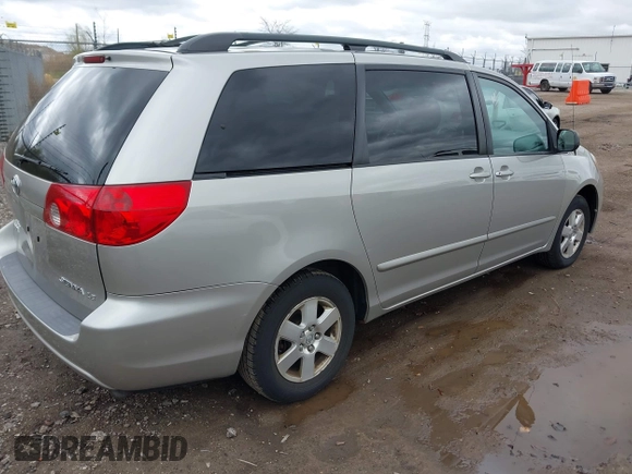 2006 Toyota Sienna CE with VIN 5TDZA23C36S460491, listed as a IAAI auction lot 42044177 with 158,024 mi miles. Bid and sale history available at carsss.com. Image 4.