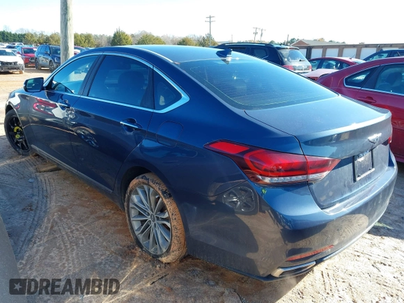 2015 Hyundai Genesis 3.8L with VIN KMHGN4JE7FU038338, listed as a IAAI auction lot 41062654 with 163,468 mi miles and . Bid and sale history available at DreamBid. Image 3.