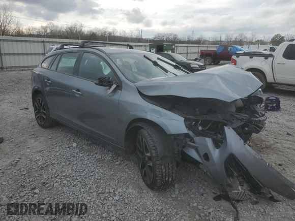 2017 Volvo V60 Dynamic with VIN YV140MEL9H1364252, listed as a Copart auction lot 44056205 with 79,889 mi miles and Salvage Title. Bid and sale history available at carsss.com. Image 4.