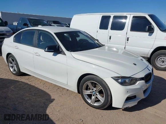 2014 BMW 3 Series 328i xDrive with VIN WBA3B3C56EJ981496, listed as a IAAI auction lot 41822862 with 137,700 mi miles. Bid and sale history available at carsss.com. Image 1.