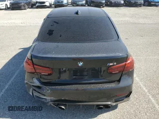 2016 BMW M3 with VIN WBS8M9C57G5D31217, listed as a Copart auction lot 56387555 with Not provided miles and Salvage title. Bid and sale history available at DreamBid. Image 6.