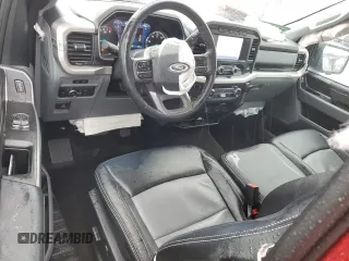 2021 Ford F-150 XL with VIN 1FTMF1E56MKE11052, listed as a Copart auction lot 46273985 with 31,100 mi miles and Salvage title. Bid and sale history available at DreamBid. Image 8.