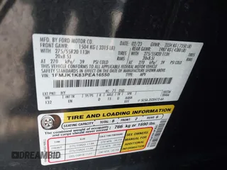 2023 Ford Expedition Max Limited with VIN 1FMJK1K83PEA16550, listed as a IAAI auction lot 41971481 with 33,912 mi miles and . Bid and sale history available at DreamBid. Image 9.