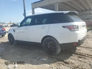 2017 Land Rover Range Rover Sport SE with VIN SALWG2FK7HA125800, listed as a Copart auction lot 76115044 with 55,533 mi miles and Salvage Title. Bid and sale history available at carsss.com. Image 2.