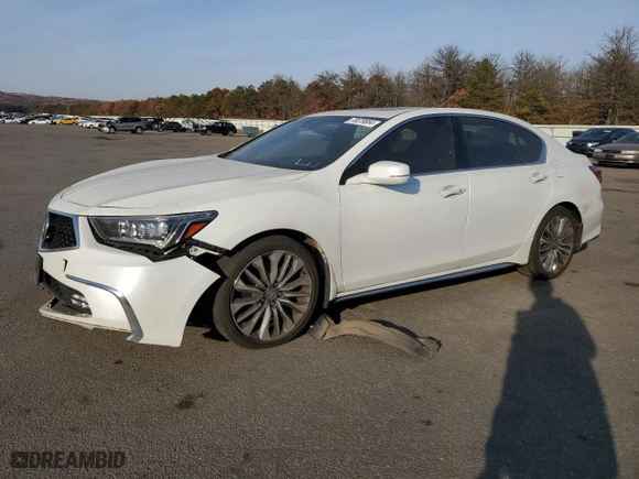 2018 Acura RLX w/Technology Pkg with VIN JH4KC1F5XJC000384, listed as a Copart auction lot 78079804 with 102,329 mi miles and Salvage Title. Bid and sale history available at carsss.com. Image 1.