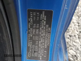 2004 Hyundai Tiburon GT z VIN KMHHN65F04U116166, wystawiony jako Copart lot #51525065 z przebiegiem 153 035 mil mil oraz Szkody całkowita. Historia ofert i sprzedaży dostępna na DreamBid. Obrazek 12.