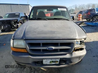 2000 Ford Ranger XL with VIN 1FTYR10V9YPA13861, listed as a Copart auction lot 45864245 with 272,902 mi miles and Salvage Title. Bid and sale history available at carsss.com. Image 5.