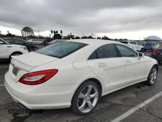 2014 Mercedes-Benz CLS-Class CLS 550 with VIN WDDLJ7DB4EA096737, listed as a Copart auction lot 49241825 with 122,836 mi miles and Salvage Title. Bid and sale history available at carsss.com. Image 3.