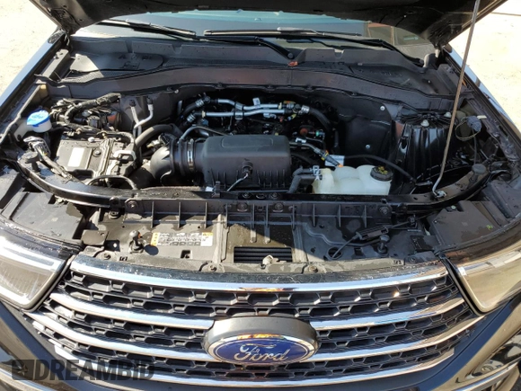2023 Ford Explorer XLT with VIN 1FMSK7DH9PGA24760, listed as a Copart auction lot 53053005 with 37,044 mi miles and Clean Title. Bid and sale history available at carsss.com. Image 12.