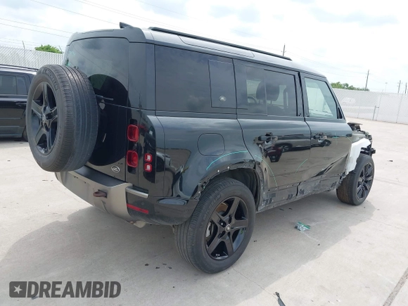 2021 Land Rover Defender X-Dynamic SE with VIN SALE27RUXM2036859, listed as a IAAI auction lot 42096240 with 79,959 mi miles and . Bid and sale history available at DreamBid. Image 4.