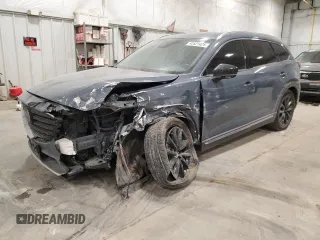 2022 Mazda CX-9 Grand Touring with VIN JM3TCBDY0N0623164, listed as a Copart auction lot 42521425 with 0 mi miles and Salvage Title. Bid and sale history available at carsss.com. Image 1.