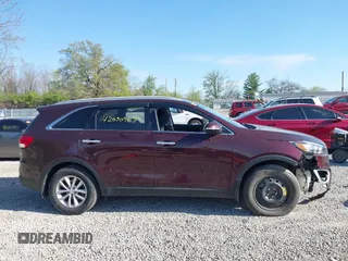 2017 Kia Sorento LX with VIN 5XYPG4A37HG255017, listed as a IAAI auction lot 42090967 with 122,021 mi miles. Bid and sale history available at carsss.com. Image 14.