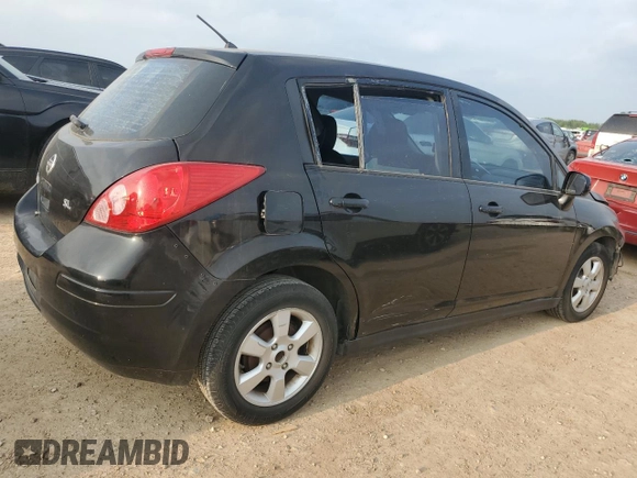 2008 Nissan Versa 1.8 S with VIN 3N1BC13E18L427198, listed as a Copart auction lot 50897105 with 89,963 mi miles and Salvage Title. Bid and sale history available at carsss.com. Image 3.