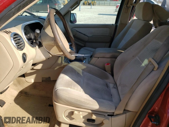 2006 Ford Explorer XLT with VIN 1FMEU73866UA45199, listed as a Copart auction lot 47339355 with 263,716 mi miles and Salvage Title. Bid and sale history available at carsss.com. Image 7.