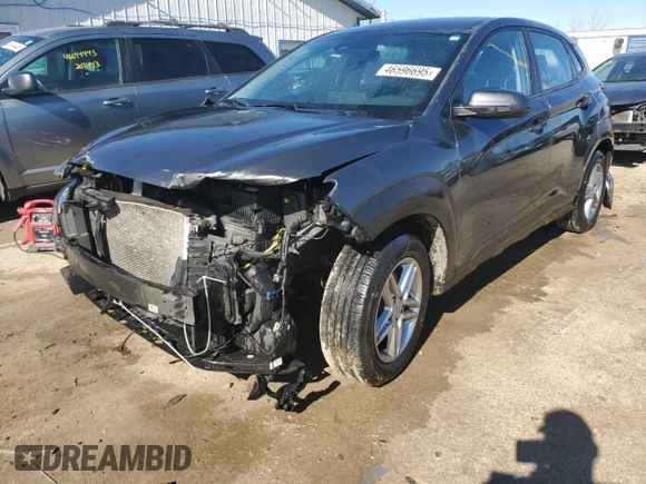 2022 Hyundai Kona SE with VIN KM8K2CAB7NU804098, listed as a Copart auction lot 46596695 with 94,553 mi miles and Salvage Title. Bid and sale history available at carsss.com. Image 1.