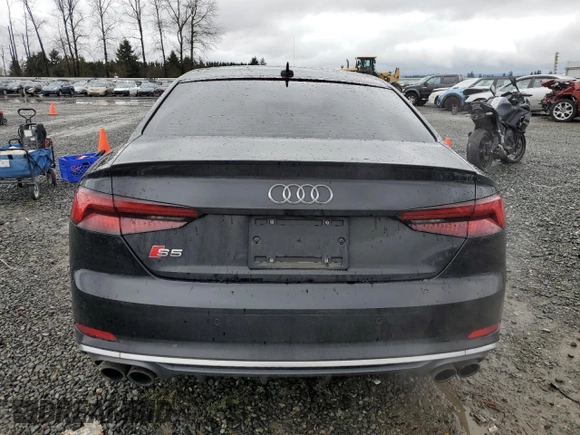 2018 Audi S5 Prestige z VIN WAUR4AF54JA036352, wystawiony jako Copart lot #50414155 z przebiegiem 40 613 mil mil oraz Szkoda całkowita • Salvage title. Historia ofert i sprzedaży dostępna na DreamBid. Obrazek 6.