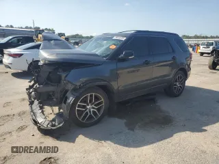 2016 Ford Explorer Sport with VIN 1FM5K8GT7GGB93310, listed as a Copart auction lot 58520255 with Not provided miles and Salvage title. Bid and sale history available at DreamBid. Image 1.